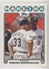 2008 Topps Fredi Gonzalez #265 4w6