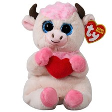 Ty Beanie Bellies - Sprinkles the Cow, MWMT Stuffed Animal Toy