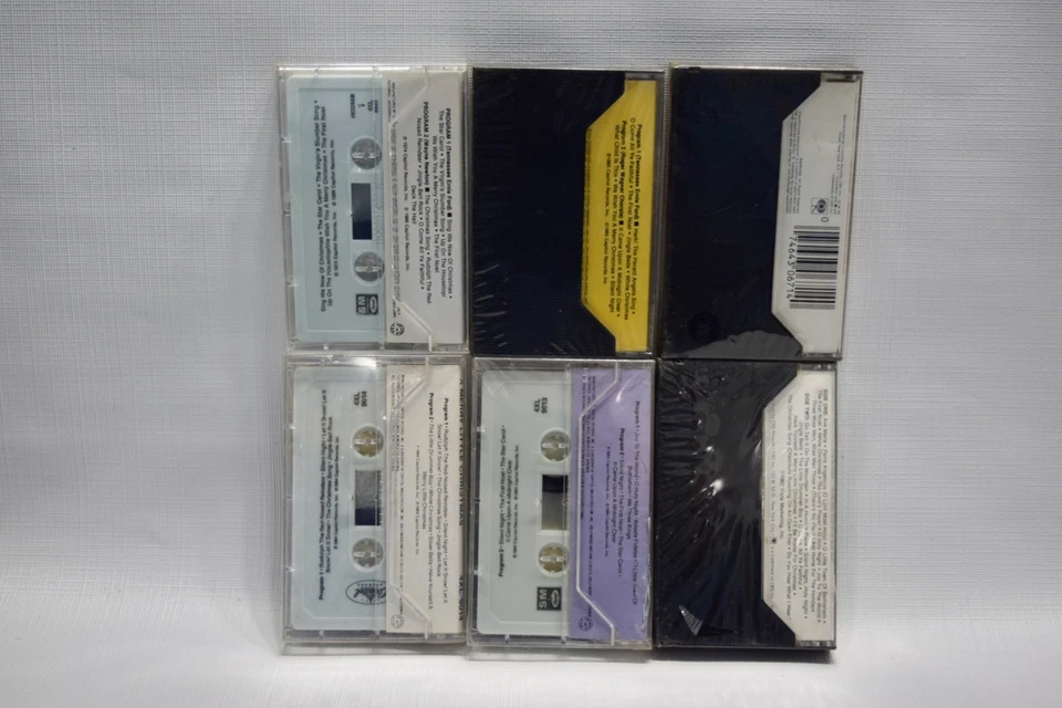 6 Christmas Holiday Cassette T -Wayne Newton, Jim Nabors, and Tenessee Ernie New - Image 2 of 4