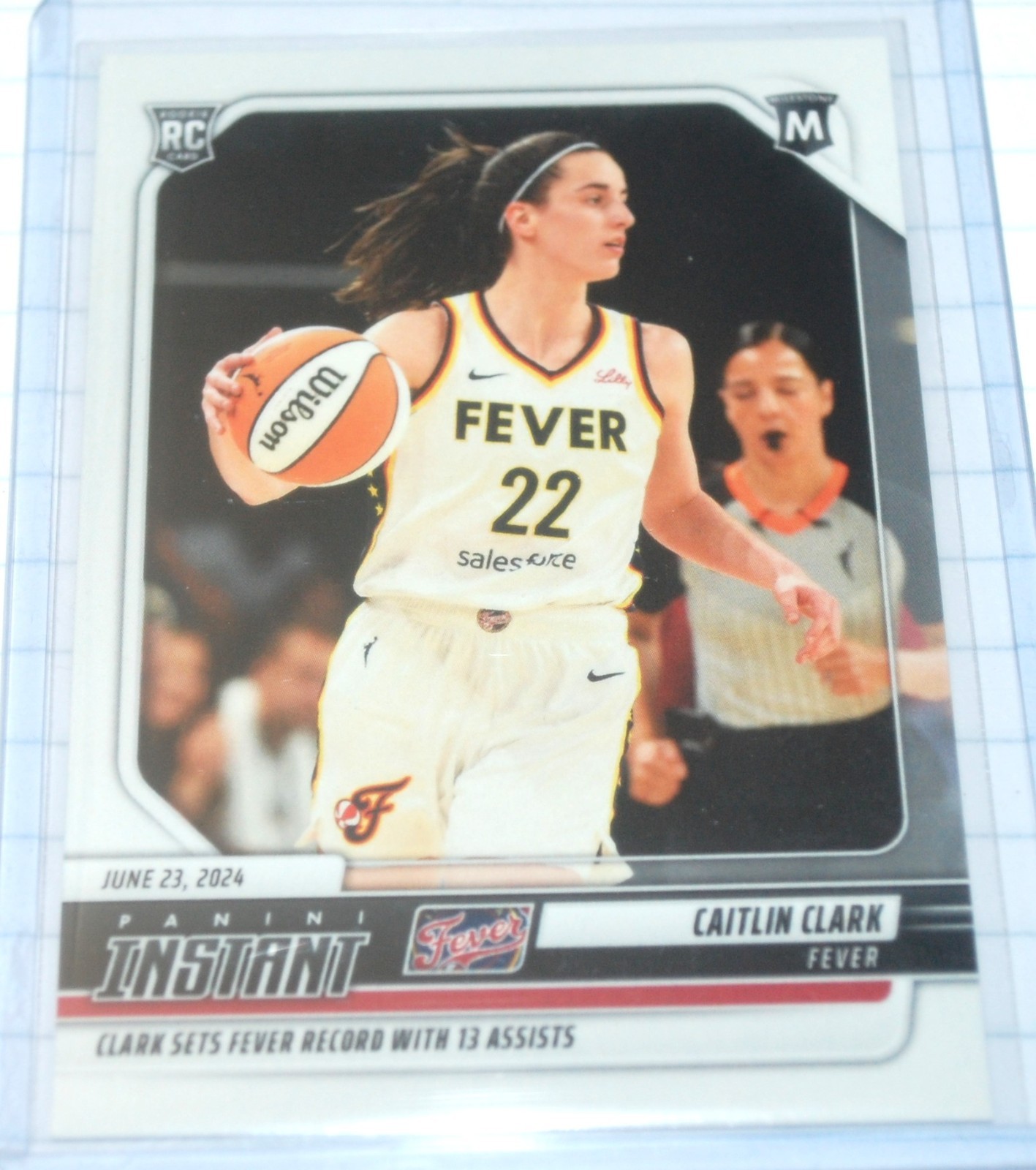 2024 Panini Instant WNBA Caitlin Clark rookie card #89 SP #d /3892 FEVER