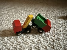 Brio Wooden Railway Tow Truck Set 33521 1980s Breakdown Lorry