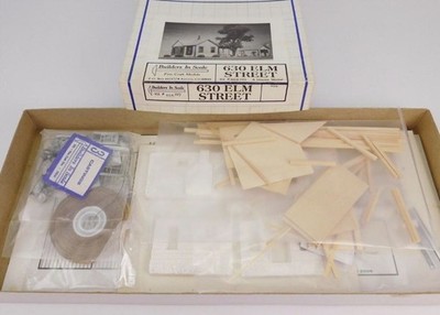 Builders-in-Scale 606 HO Scale 630 Elm Street Building Laser Cut Kit