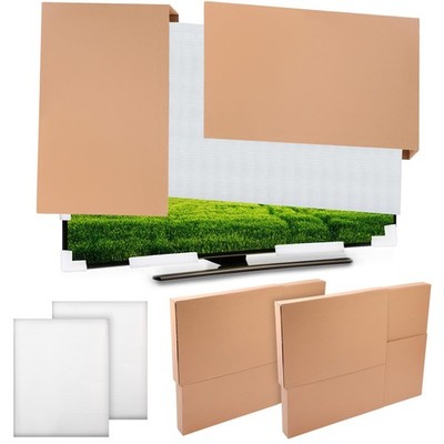 10 Pcs Foam Mirror Box Set TV Box for Moving Picture Moving Include Large Cas...