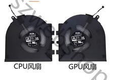 New Razer Blade 18" 2023 RZ09-0484 RZ09-0484x Laptop CPU GPU Cooling Fan 12V