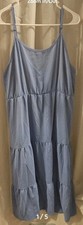Shein Curve Blue Spaghetti Strap Dress Size 2X