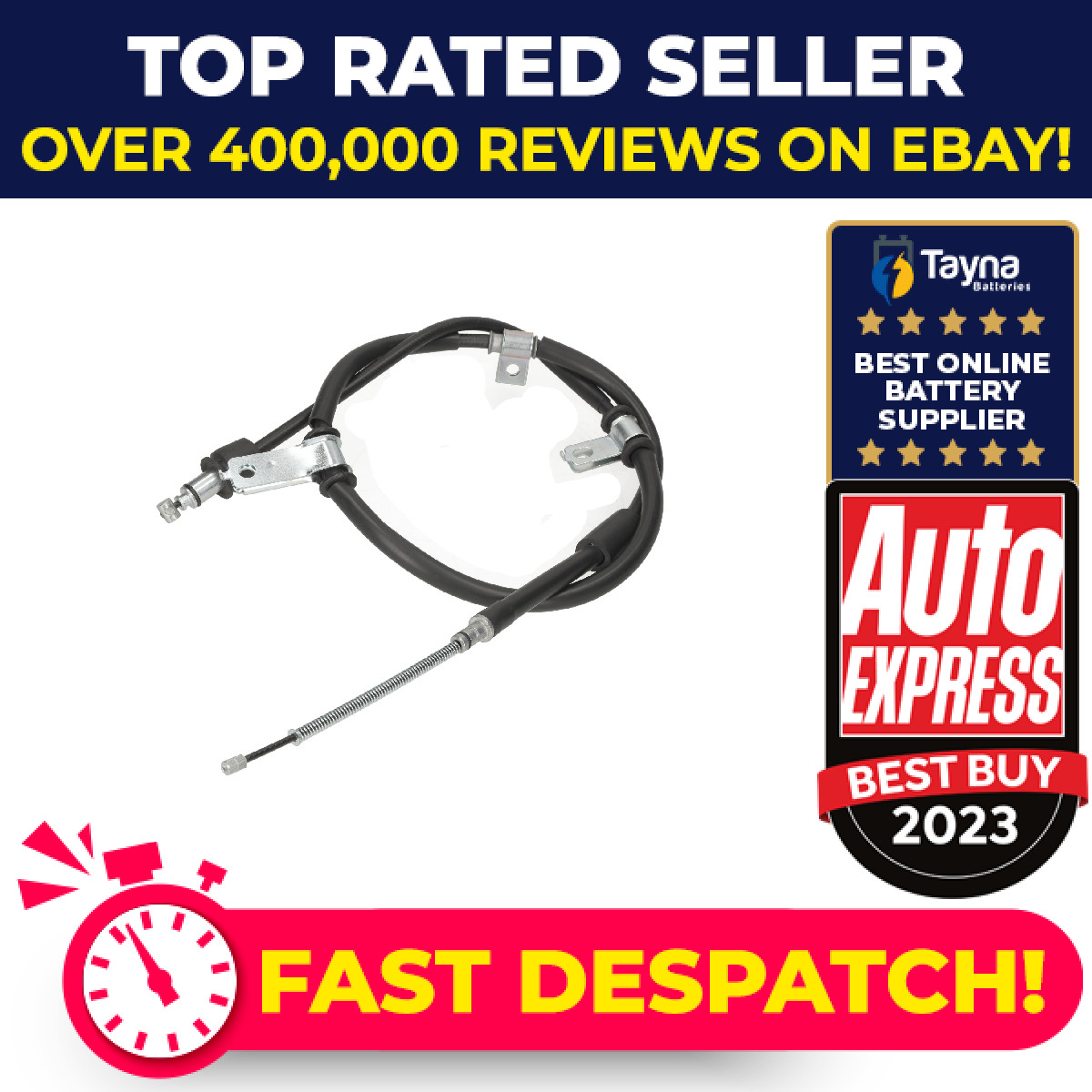 Handbrake Cable Rear Left 193511 Febi Hand Brake Parking 5976007000 5976007010