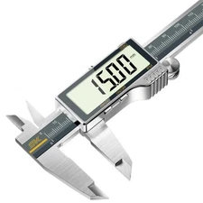 Electronic Digital Display Vernier Calipers Steel Screen Caliper Measuring Tool