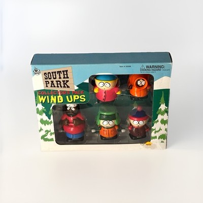South Park 1998 Wind Ups Collectors Pack 5 Figure Cartoon Network Comedy Central