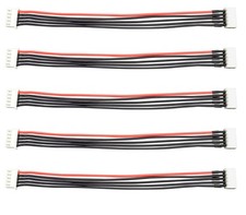 JST-XH 4S 6" / 150mm Balance Plug Extension Lead - 5 Pack 1092