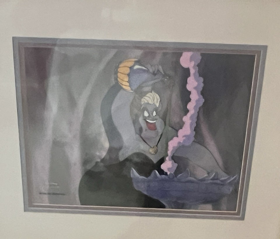 Ursula TV Production Cel - Disney | eBay