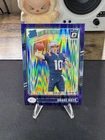 2024 Panini Donruss Optic - Rated Rookie Drake Maye #229 Purple Shock Prizm (RC)