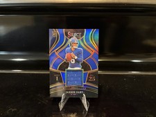 2025 Panini Select Blue Jaxson Dart RC Patch #DSM-JDT MINT CONDITION