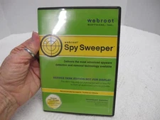 Vtg 2007 Webroot Spy Sweeper Excellent