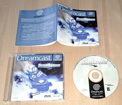 Dreamcast Sno Cross Championship Racing SANS Boîte Ni Jaq. Arr PAL FR Sega JRF