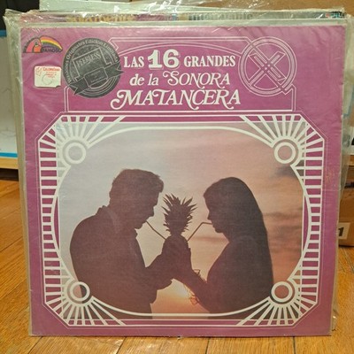 La Sonora Matancera Las 16 Grandes   LP VINYL RECORD 1985 Bolero Son Celia Cruz 