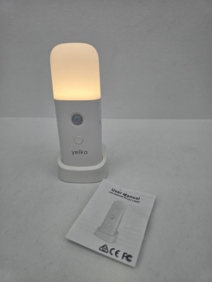 YELKO Bewegungssensor Nachtlicht, 2000mAh Wiederaufladbare Nachtlichter Akku GEBRAUCHT