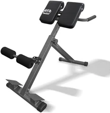 Roman Chair Hyperextension Bench Adjustable Foldable