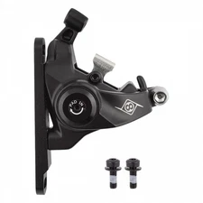 Origin8 Vise II Flat Mount Mechanical Disc Brake Caliper - Dual Piston, Road &
