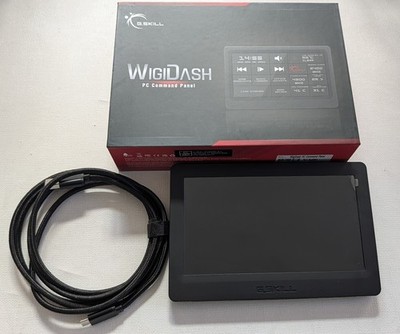 G Skill WigiDash PC Command Panel 7 Zoll Touchscreen Neuwertig