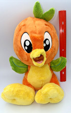 Disney Parks Orange Bird Big Feet Plush 12" Florida Citrus Mascot Sunshine Terr