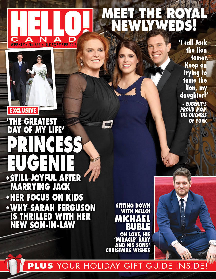 Hello Canada Magazine Princess Eugenie Royal Newlyweds Dec. 2018 NEW #638 |  eBay