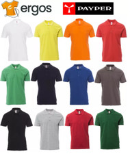 Polo a manica Corta Payper ROME 3 Bottoni da Uomo Maglia 100% Cotone Perlato