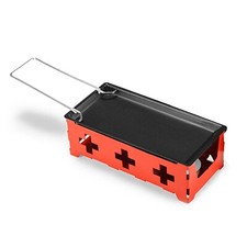 Goditi la comodità del riscaldamento a candela con questo set di raclette portatile