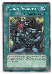 Ekibyo Drakmord LON-099 Common Labyrinth of Nightmare Yu-Gi-Oh!