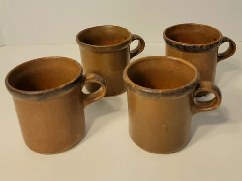 Set Of 4 McCoy Canyon Mesa Rustic 1412 Coffee Mugs