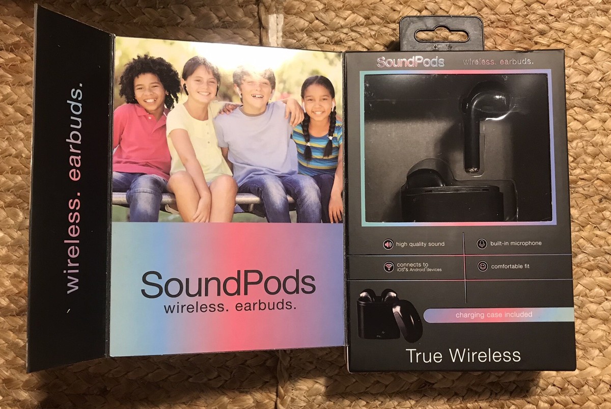 iHip Bluetooth SoundPods True Wireless Earbuds Case