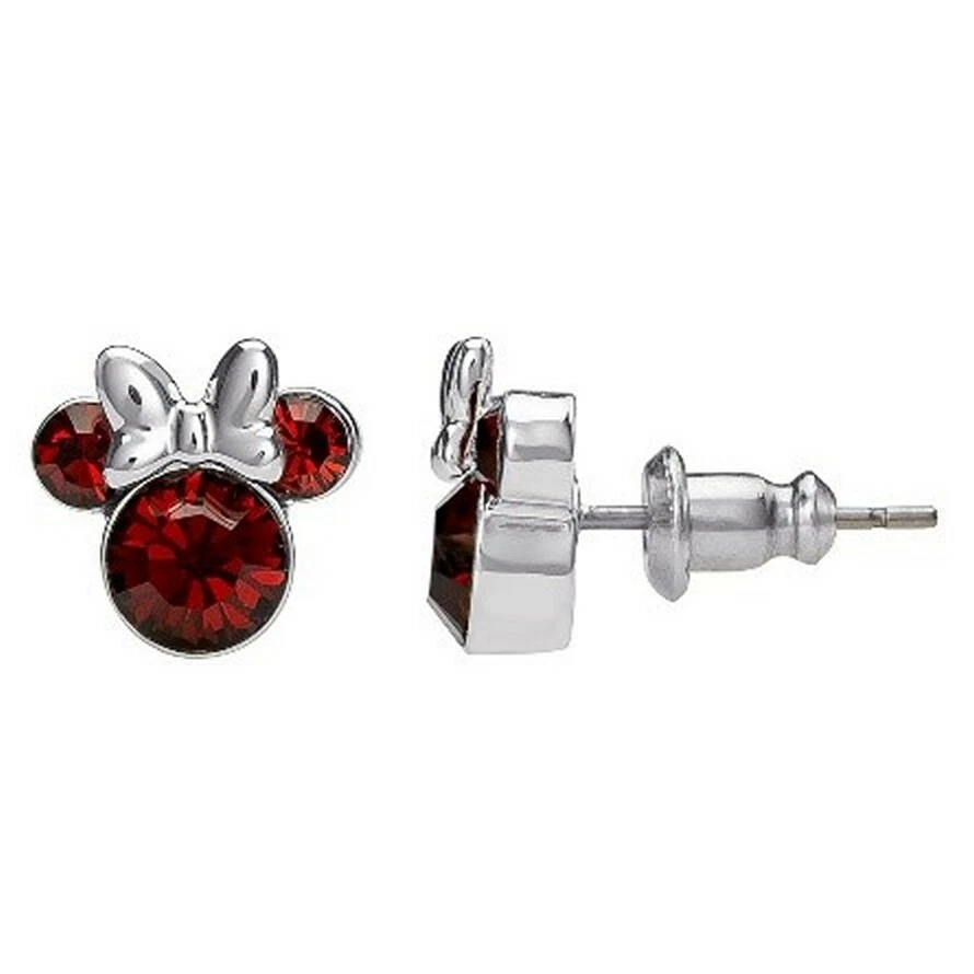 Disney's minnie mouse sale birthstone stud earrings
