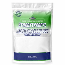Polvo de hidroxipropil metilcelulosa MYOC grado cosmético puro - 100 g/3,52 OZ,