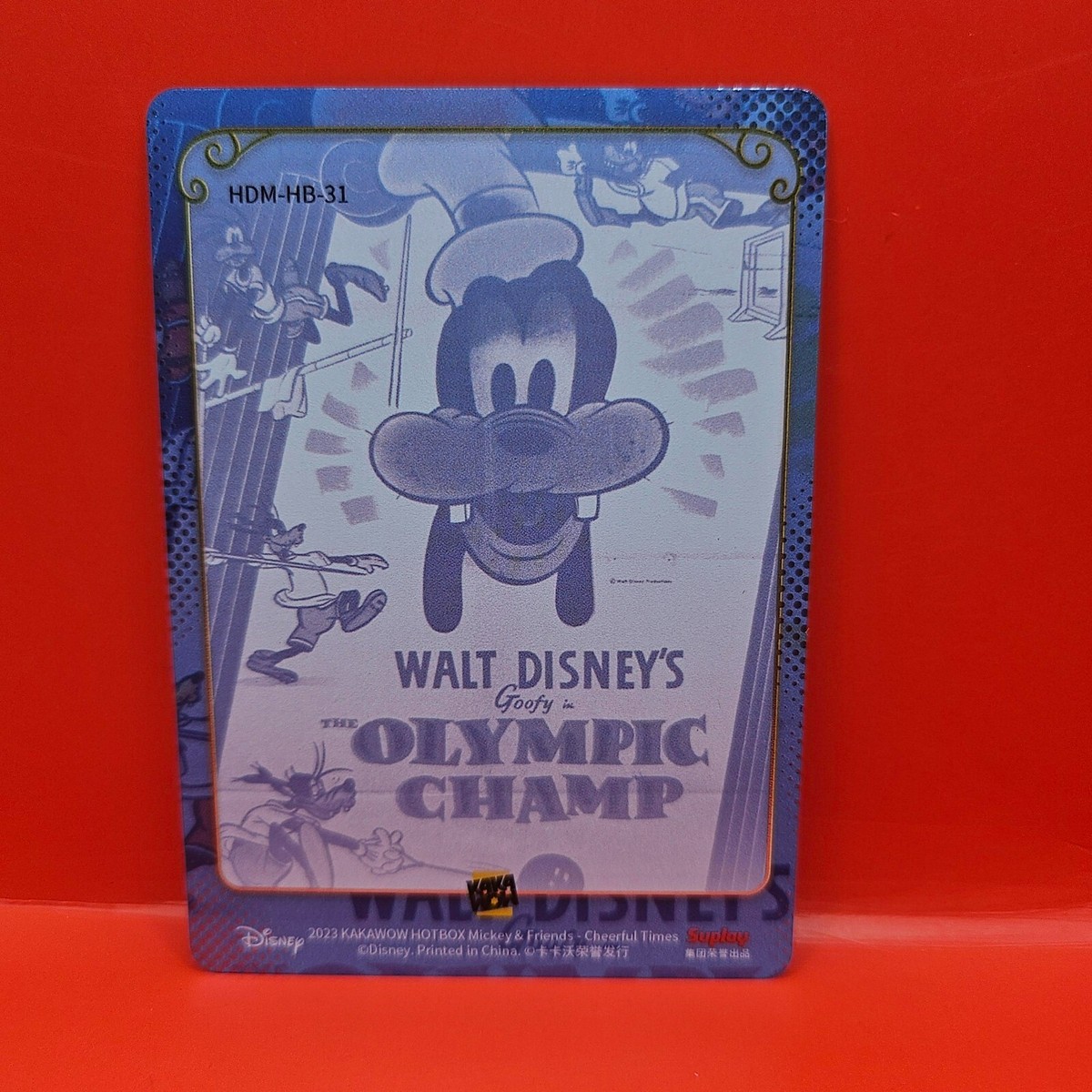 2023 KAKAWOW DISNEY 100 HOTBOX #HDMHB31 GOOFY THE OLYMPIC CHAMP | eBay
