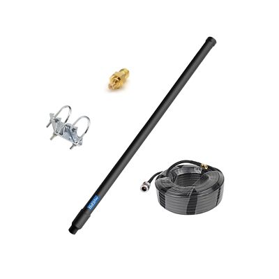 ADS-B Antenna High Gain 13dBi Dual Band 1090MHz & 978MHz N-Type Male, Omnidir...