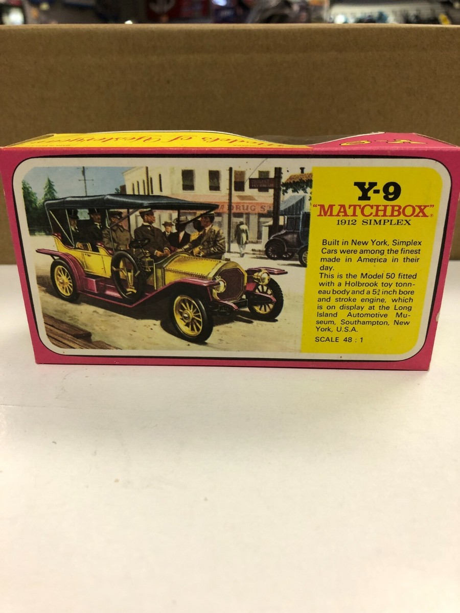 激レア美品　未開封　クラッシックカーLESNEY MATCHBOX イギリス製 Matchbox Car Lesney RARE Match Box Vtg England Lotus Green Race