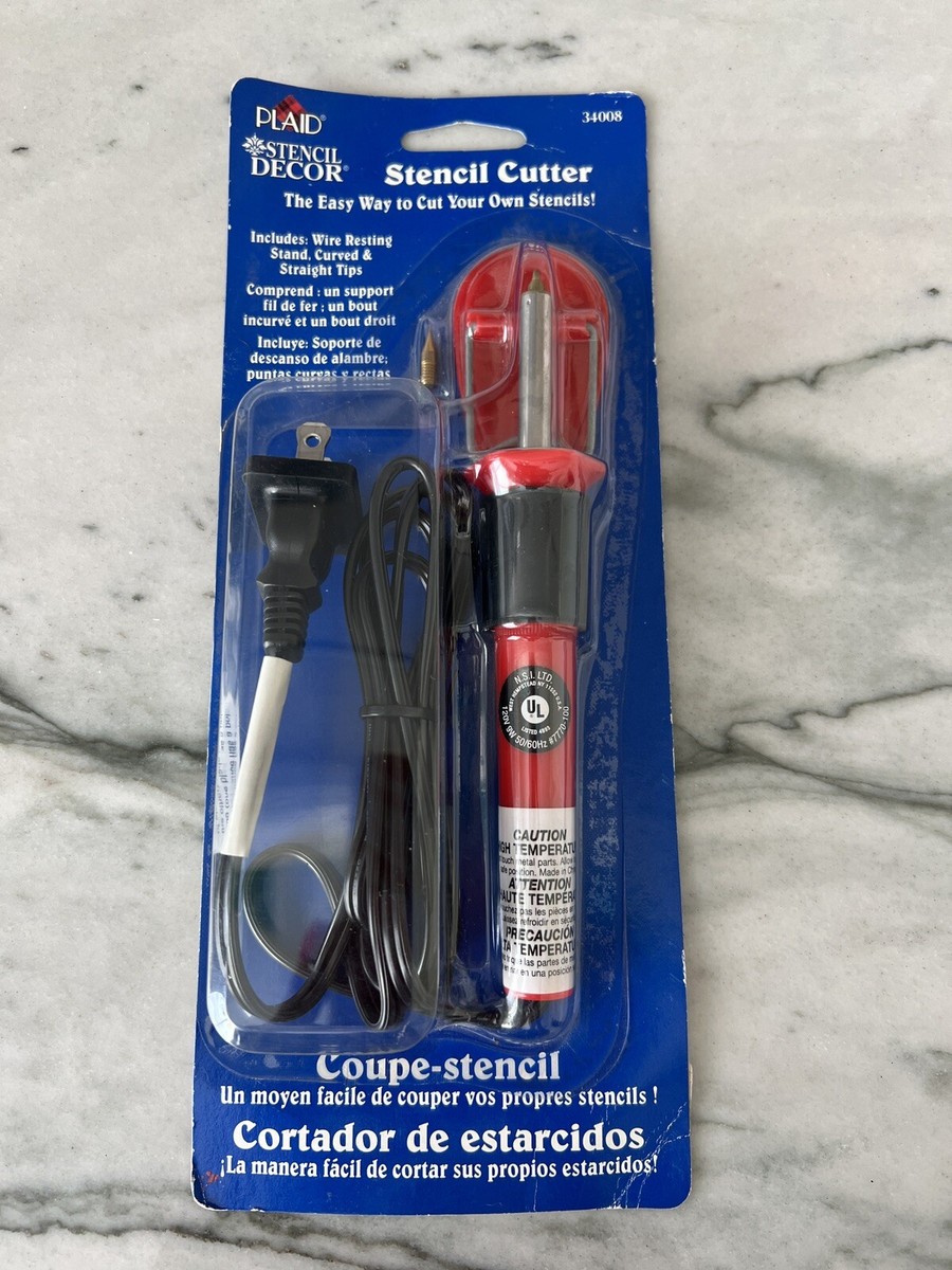 PLAID STENCIL DECOR Stencil Cutter P/N 34008, New | eBay