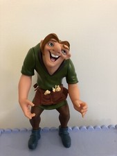Vintage Disney Hunchback of Notre Dame Quasimodo Vinyl Figure 9" w/Apron/figures