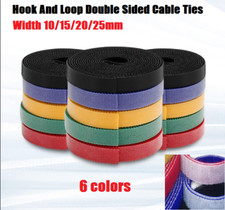 Hook And Loop Double Sided Cable Ties Double Sided Strapping Width 10/15/20/25mm