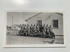 1940's WWII Original Photograph Group of Soldiers in Uniform M