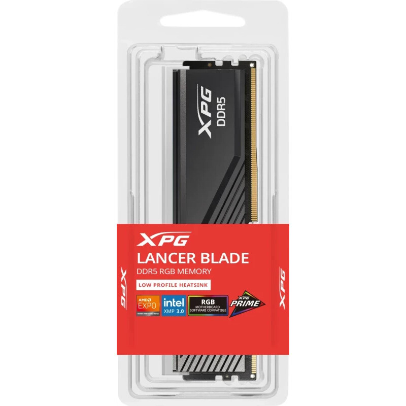 ADATA RAM LANCER RGB 32GB, DDR5 CL30, 6000Mhz, AMD EXPO Support