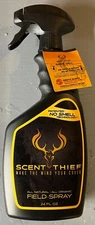 Scent Thief Deer Hunting 24oz Hunting Spray Eliminates Deer Ability to Smell New
