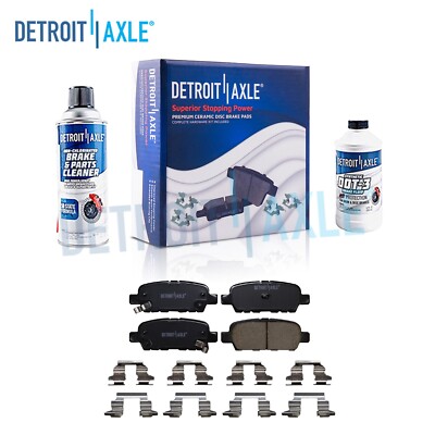 Rear Ceramic Brake Pads for Nissan Juke Maxima Sentra Infiniti EX37 FX45 G35 G37