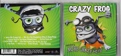 Crazy Frog - Presents More Crazy Hits CD 2006 Techno Trance