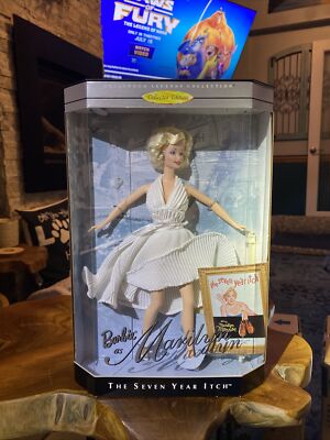 Vintage 1997 Mattel The Seven Year Itch Barbie As Marilyn Monroe