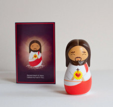 Sacred Heart of Jesus Shining Light Doll