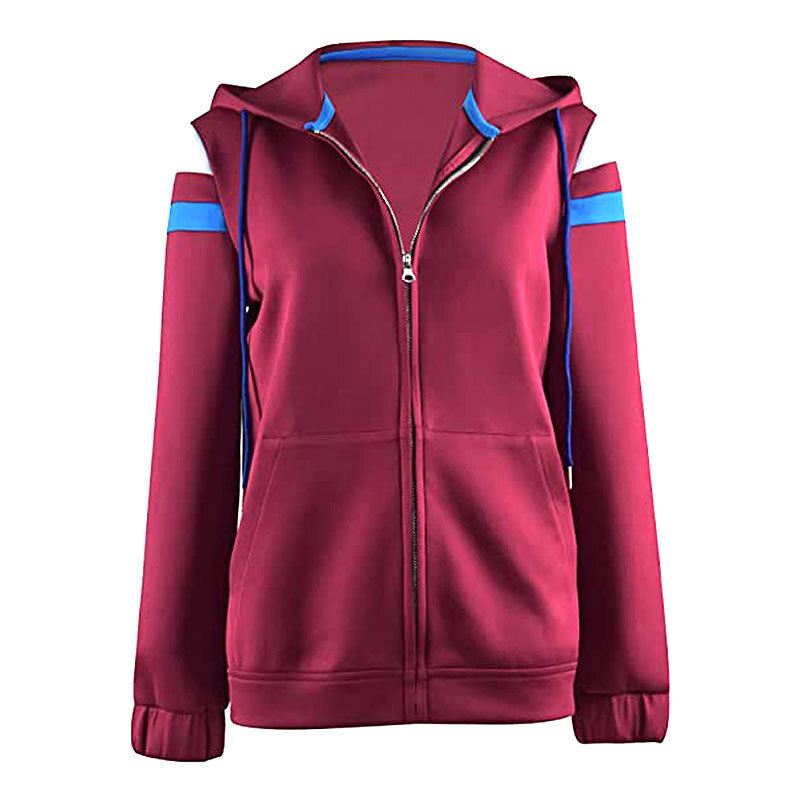 Wanda Vision-Scarlet Witch Hoodie Cosplay Costume Jacket Coat