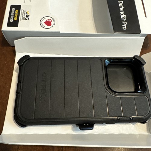 OtterBox Rugged Anti-Microbial Defender Pro iPhone 13 Pro- Black Brand NEW - Zdjęcie 5 z 5