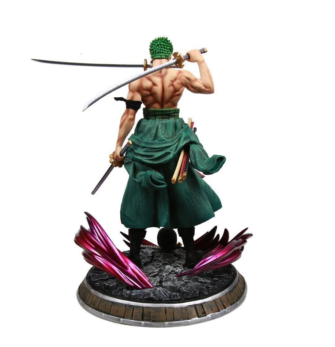 Roronoa Zoro One Piece Model Statue Action Figure Figurine Toy 15.5 inches