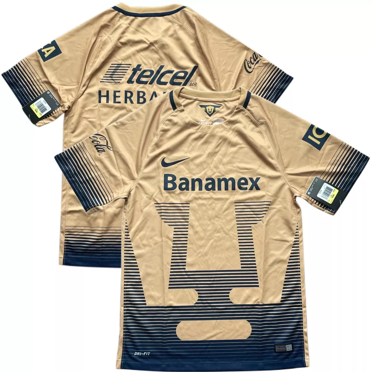 2015/16 Pumas Home Jersey Small Nike Club Universidad Nacional | eBay