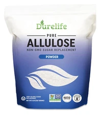 Allulose sweetener, 5 lb 100% Pure No Erythritol powdered Sugar Substitute, N...